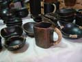Coffee mug, serpentinite stone