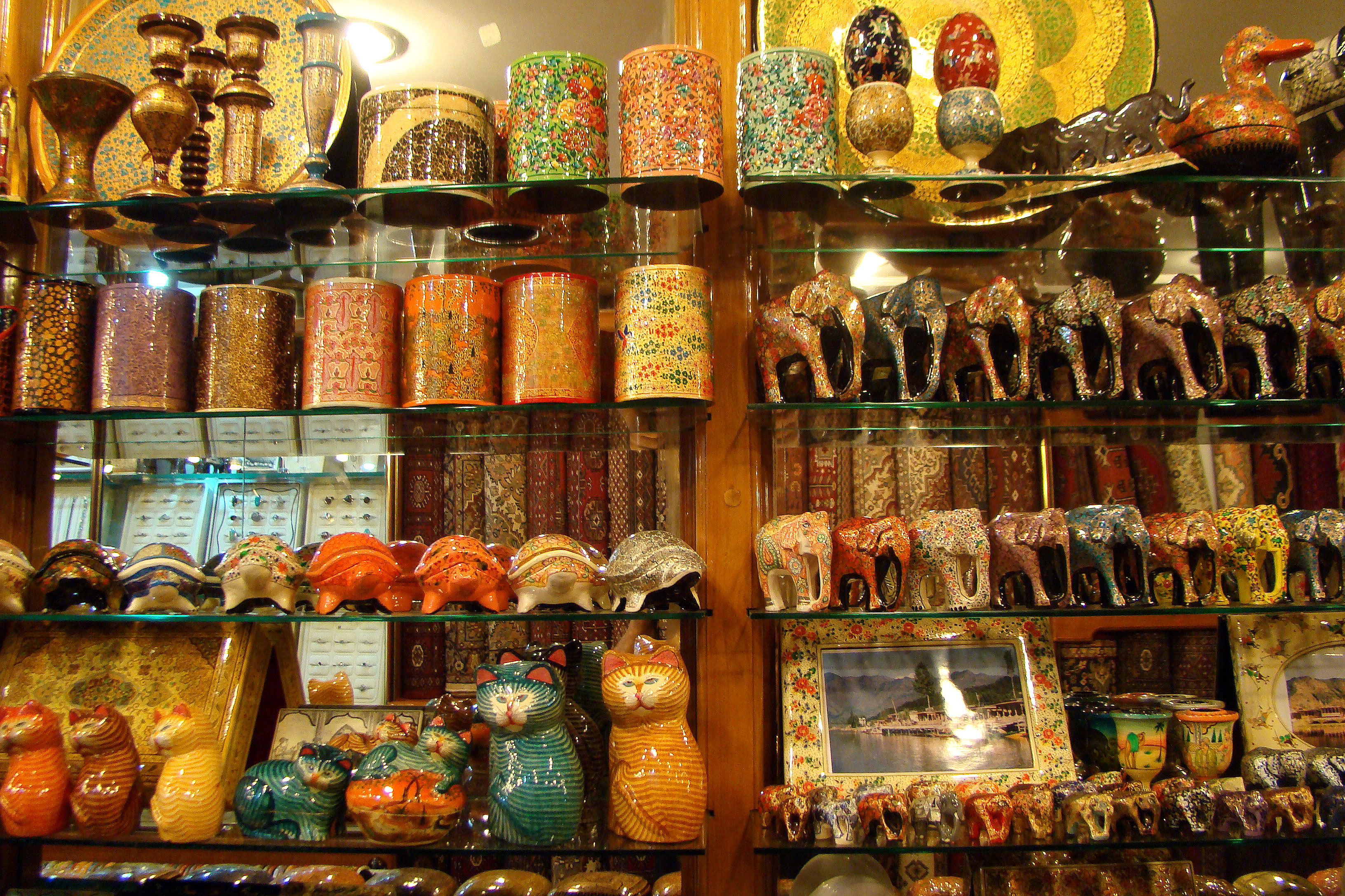 Paper mache Kashmir, India