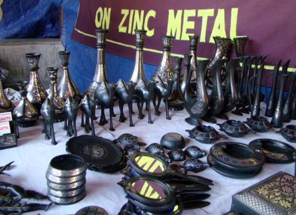 South Indian handicrafts, bidri crafts